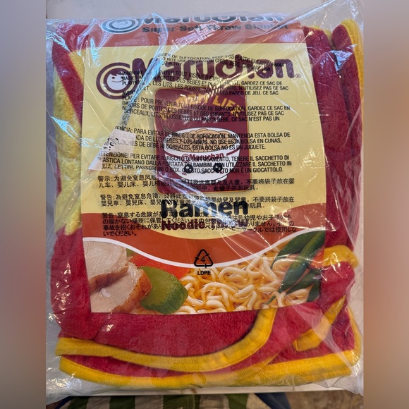 Maruchan Other - Maruchan Ramen Life Super Soft Fleece Throw Blanket 50x60 | 🍜| NWT